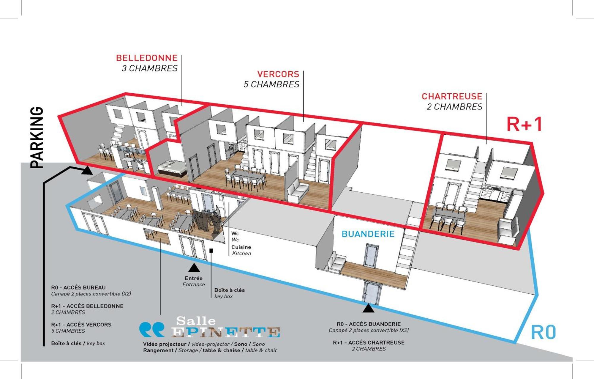 L'Epinette - Gite De Groupe Et Salle De Reception Apartment Allevard Ngoại thất bức ảnh